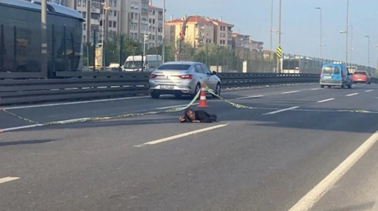 D-100'ü karıştıran olay: Özel kıyafetler giyerek müdahale ettiler