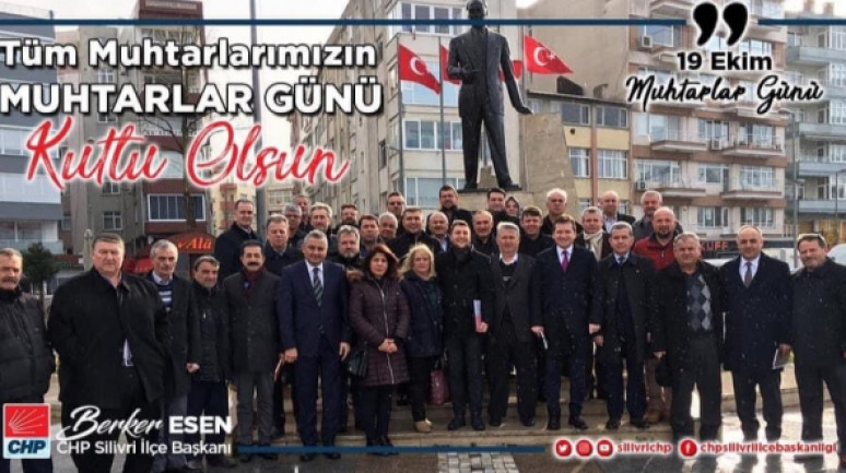 CHP'li İlçe Başkanı Berker Esen: Muhtar yetkileri artırılmalı