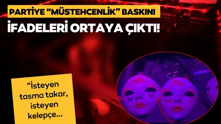 Beyoğlu’nda partiye “müstehcenlik” baskını! İfadeleri ortaya çıktı!