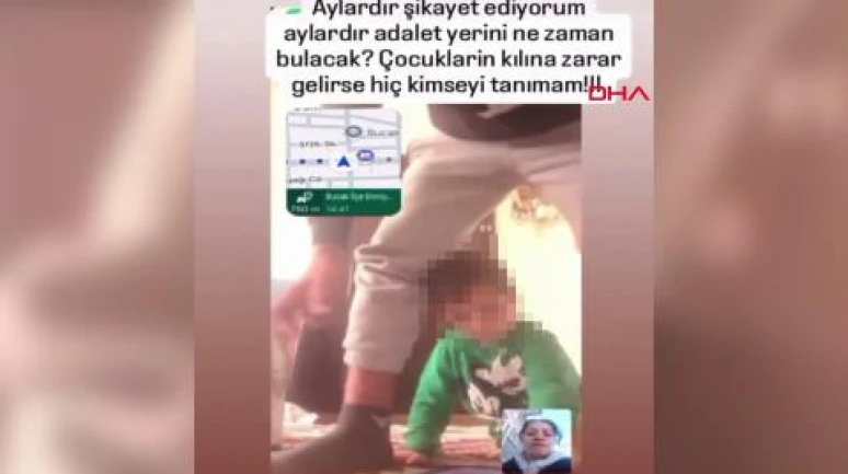 Çocuklarının boğazına bıçak dayayan baba, eşini görüntülü arayarak tehdit etti!