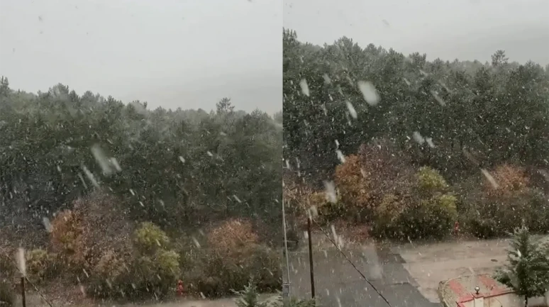 İstanbul'a beklenen lapa lapa kar nihayet geldi!