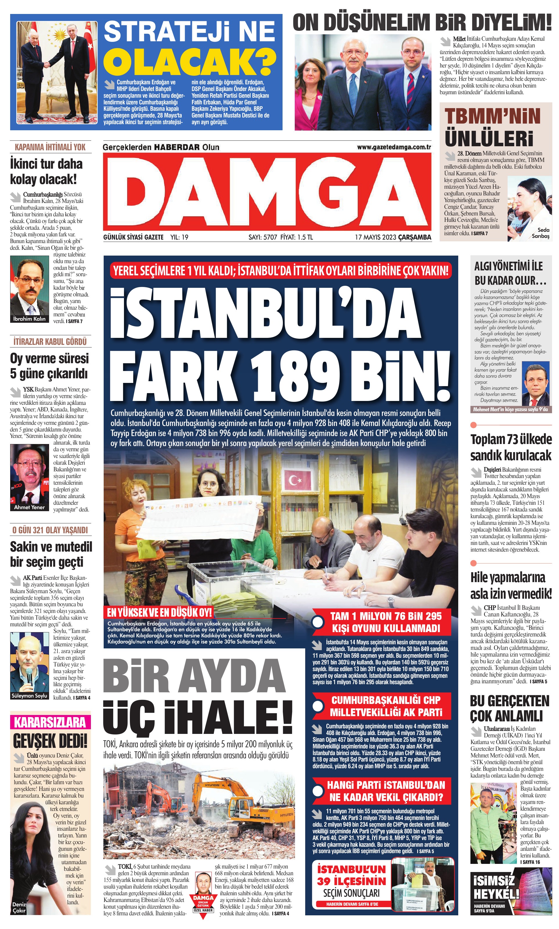 https://www.damga.com/DAMGA 17 Mayıs 2023 Çarşamba Sayfaları