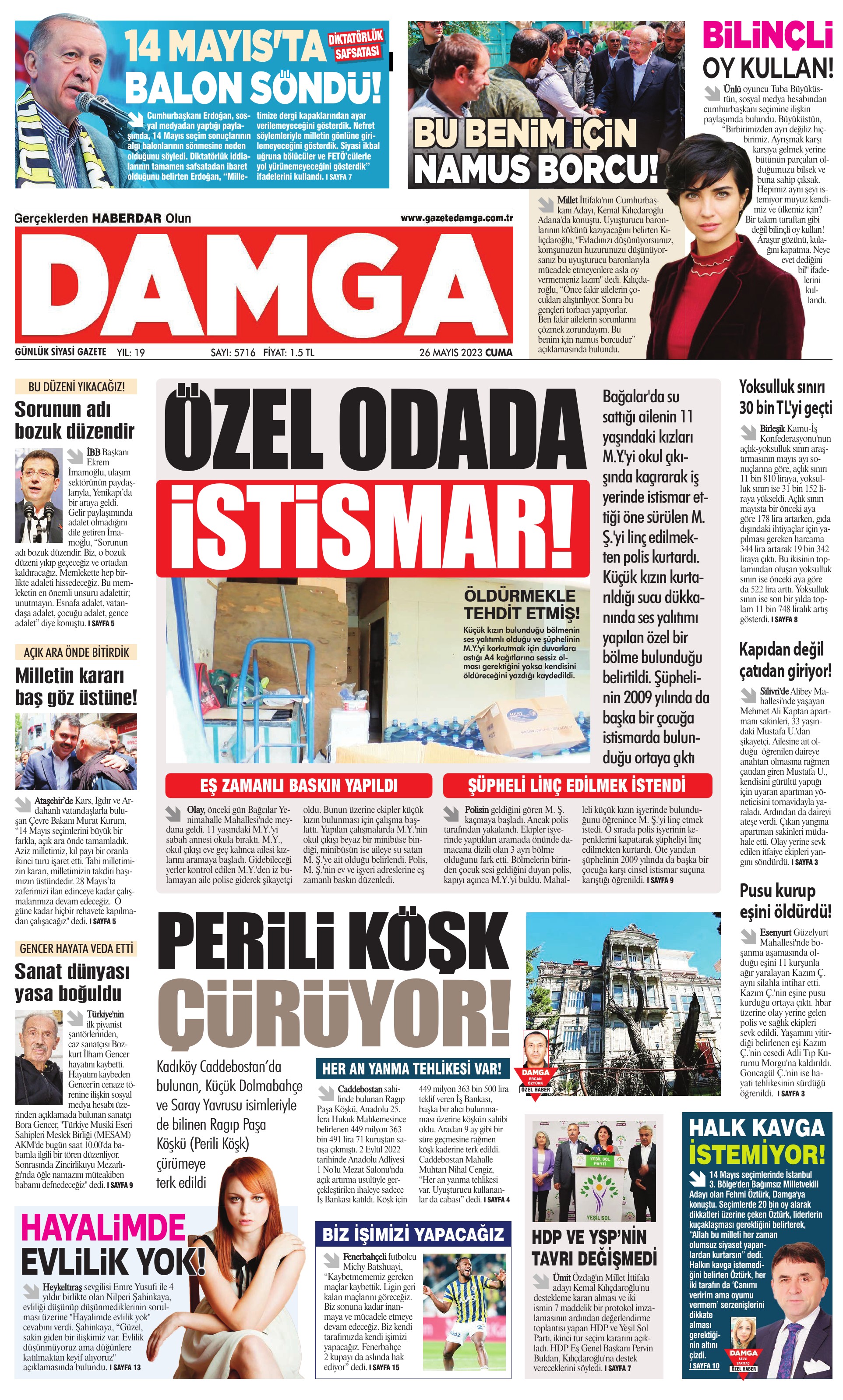 https://www.damga.com/DAMGA 26 Mayıs 2023 Cuma Sayfaları