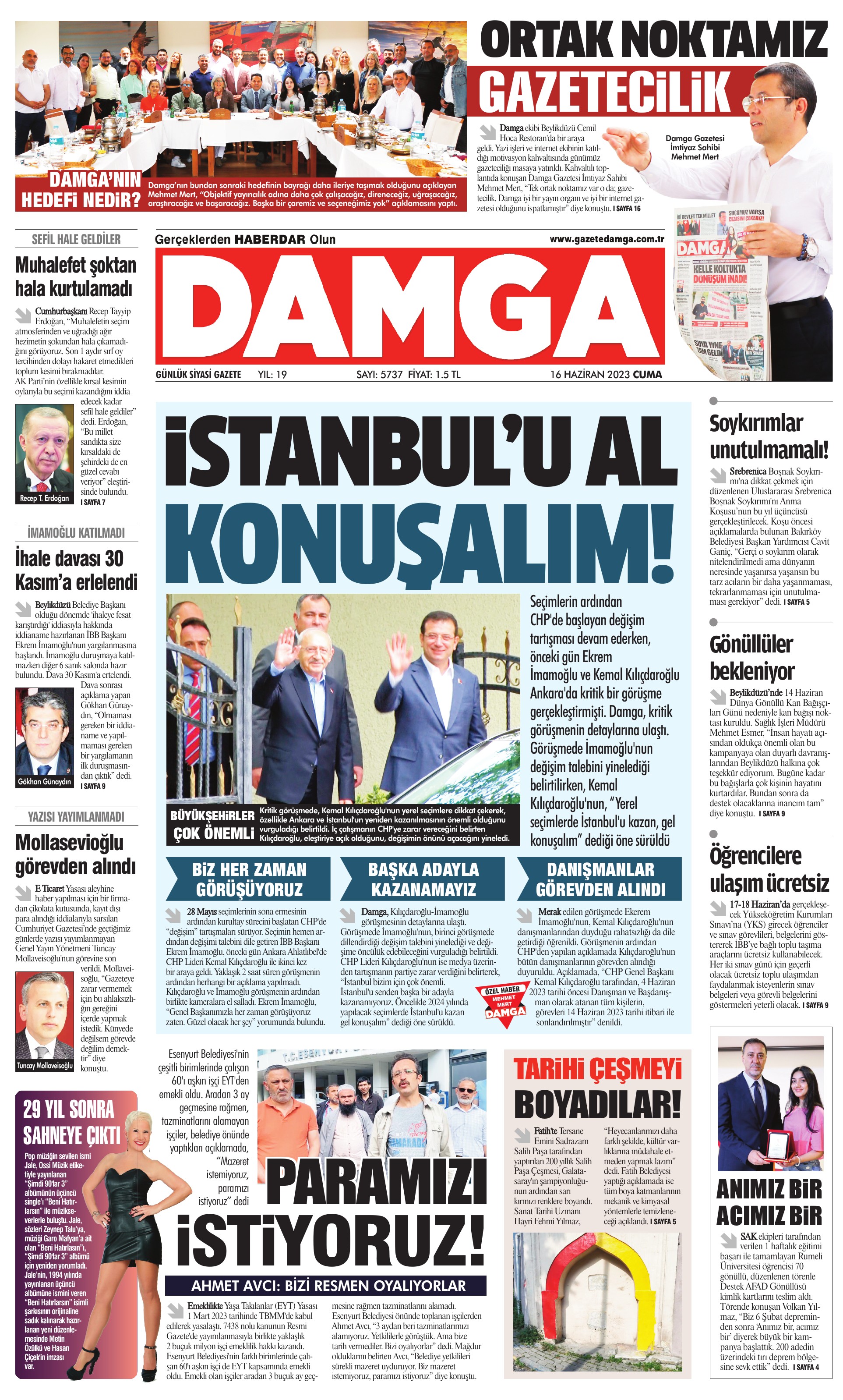 https://www.damga.com/DAMGA 16 Haziran 2023 Cuma Sayfaları