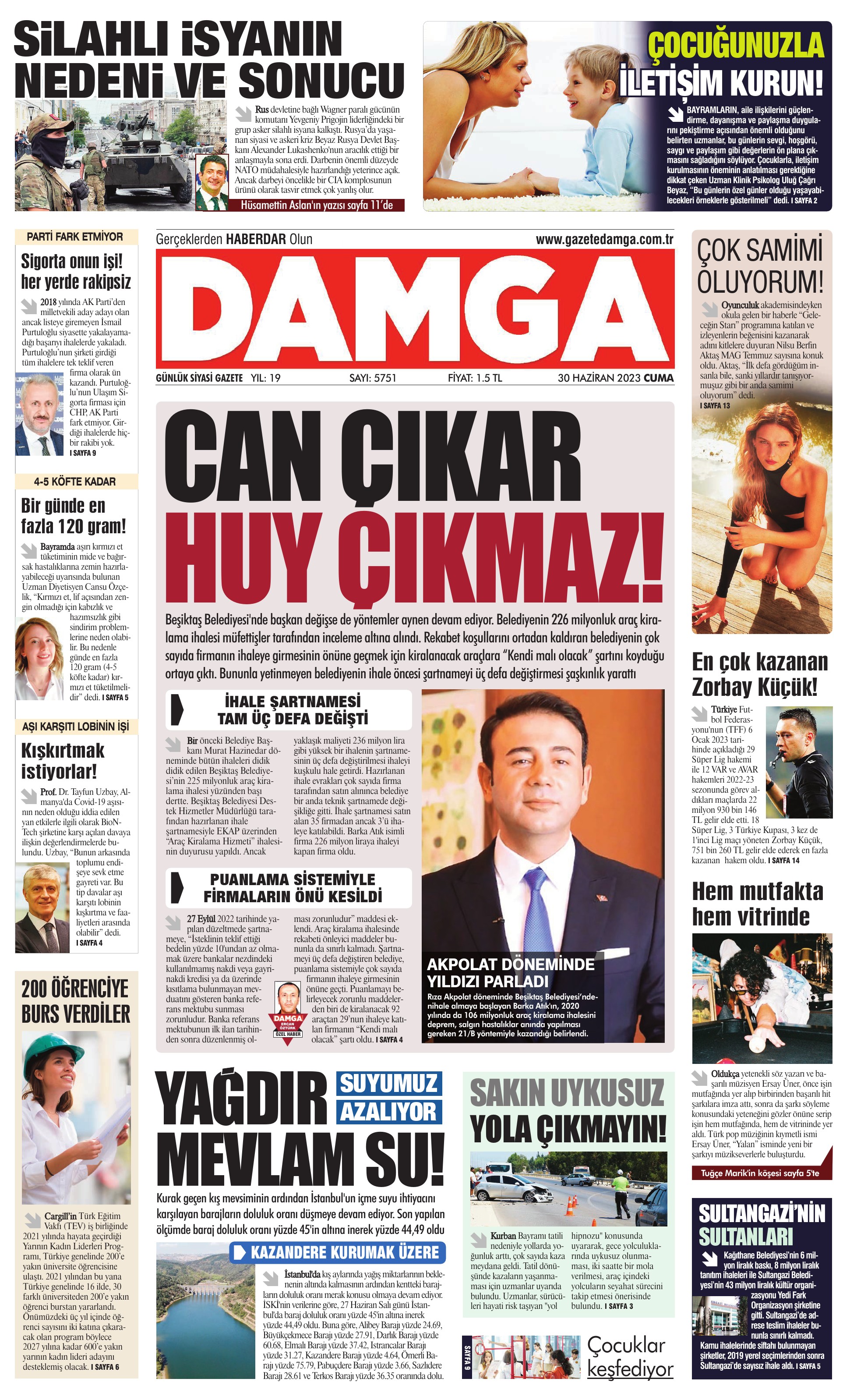 https://www.damga.com/DAMGA 30 Haziran 2023 Cuma Sayfaları