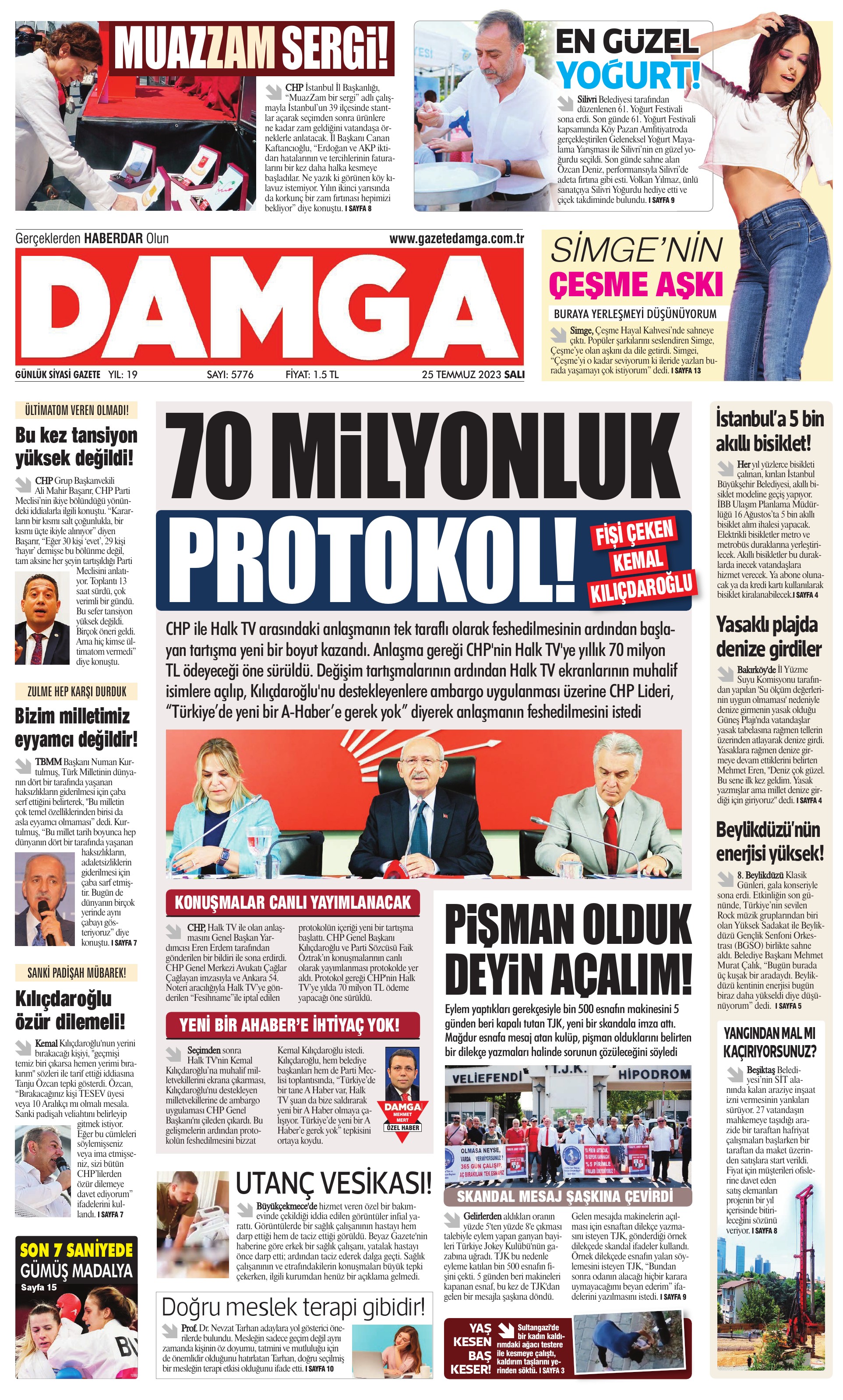 https://www.damga.com/DAMGA 25 Temmuz 2023 Salı Sayfaları