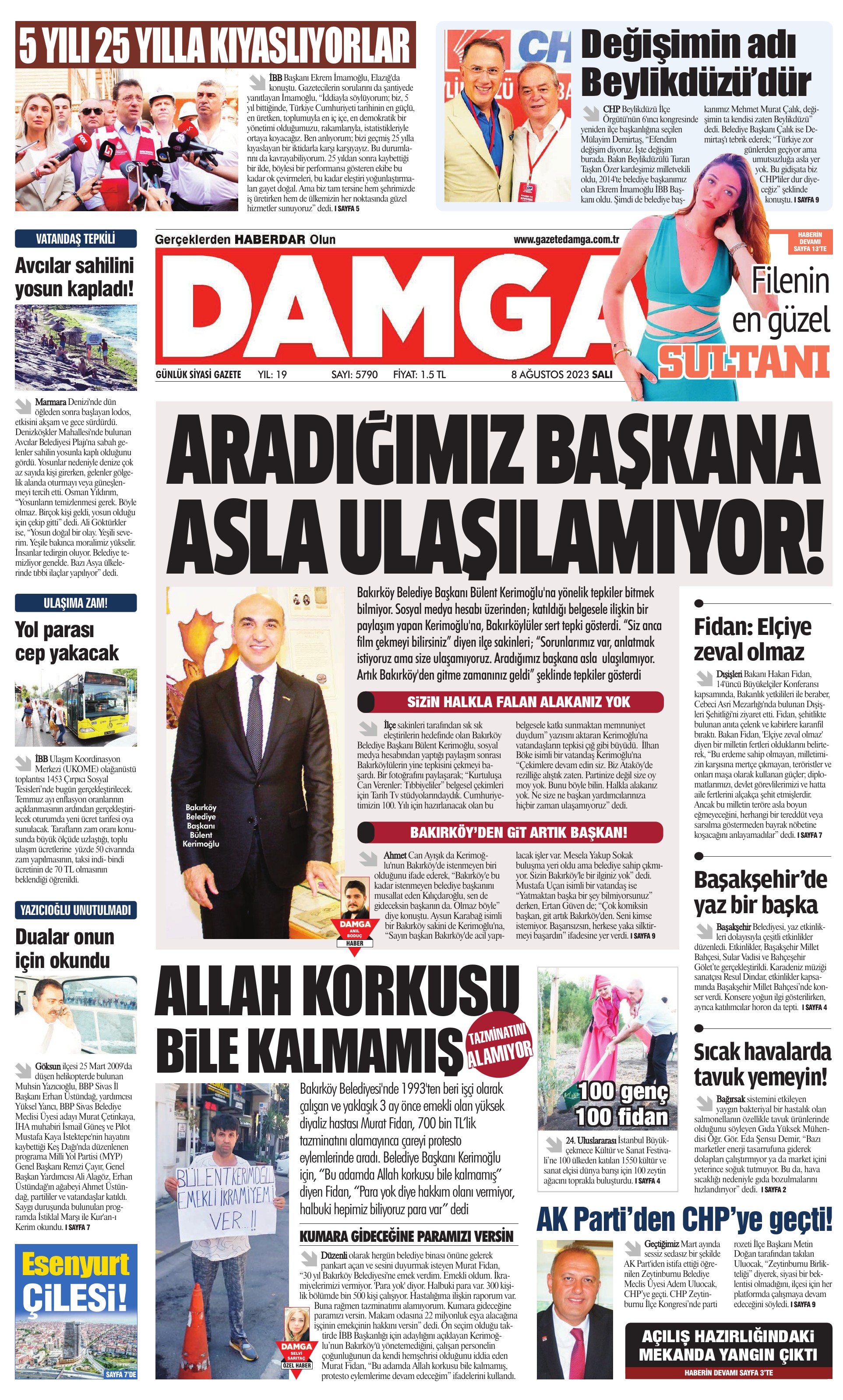 https://www.damga.com/DAMGA 8 Ağustos 2023 Salı Sayfaları