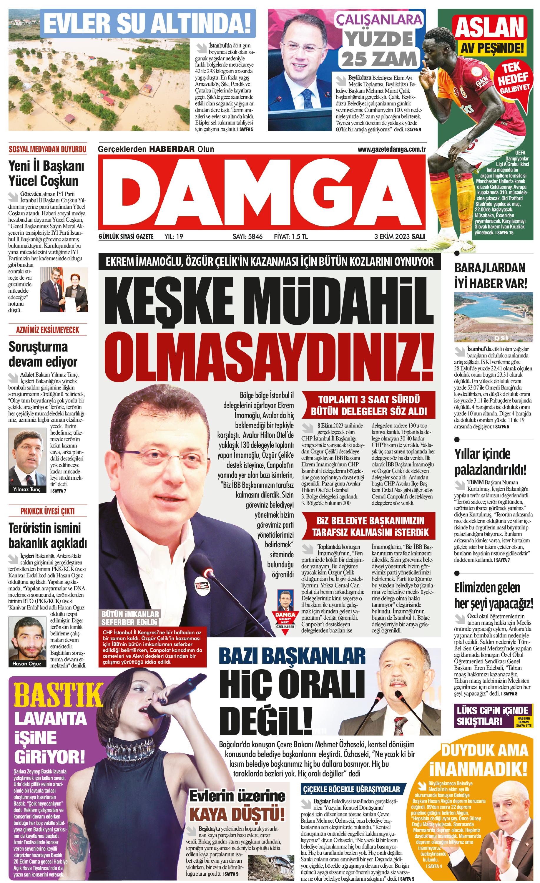 https://www.damga.com/DAMGA 3 Ekim 2023 Salı Sayfaları