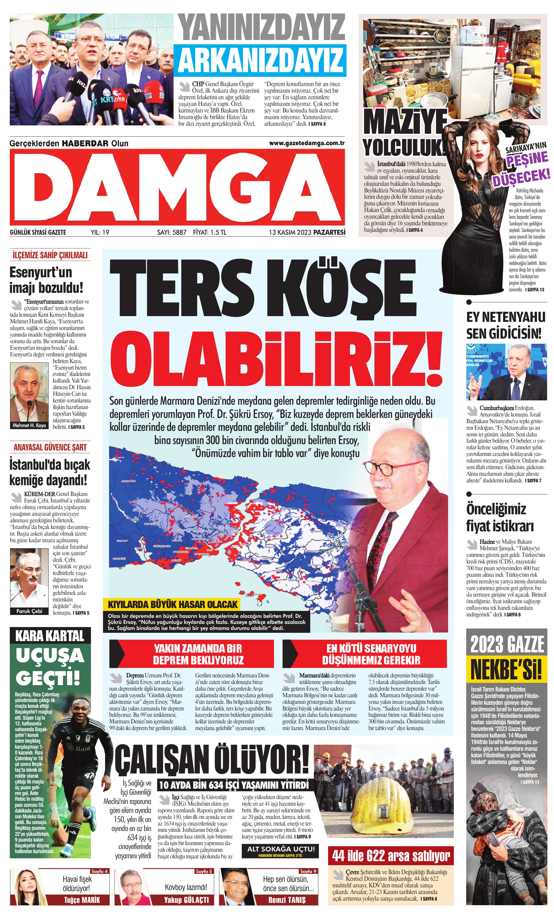 https://www.damga.com/DAMGA 13 Kasım 2023 Pazartesi Sayfaları