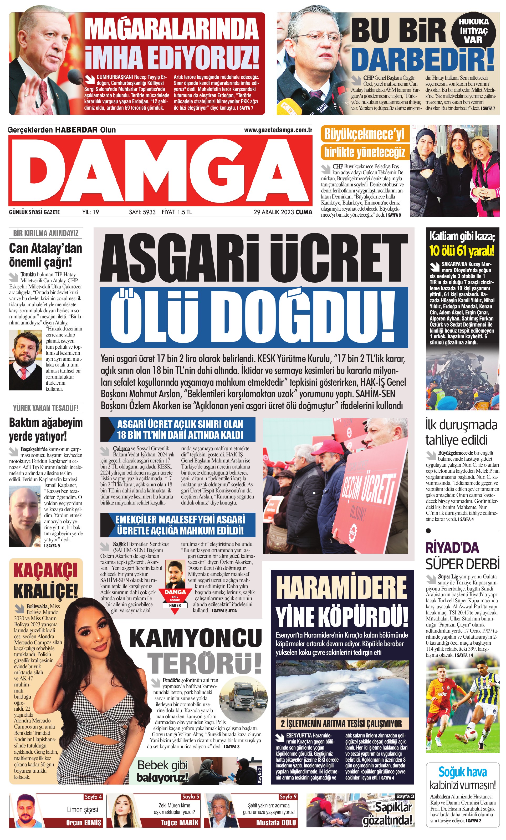 https://www.damga.com/DAMGA 29 Aralık 2023 Cuma Sayfaları