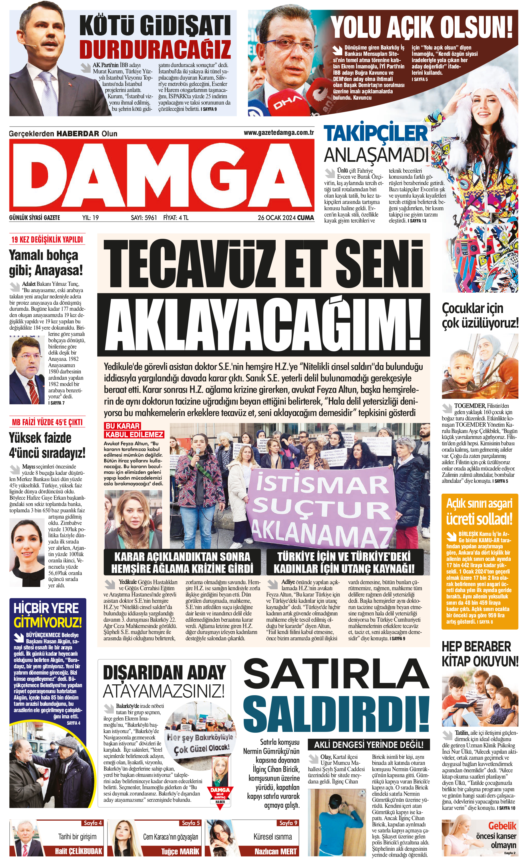 https://www.damga.com/DAMGA 26 Ocak 2024 Cuma Sayfaları