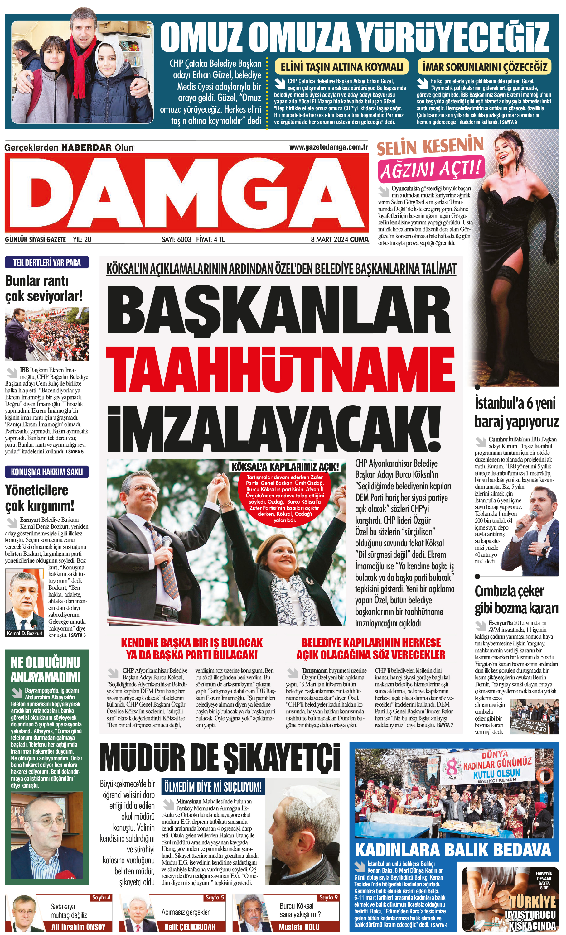 https://www.damga.com/DAMGA 08 Mart 2024 Cuma Sayfaları