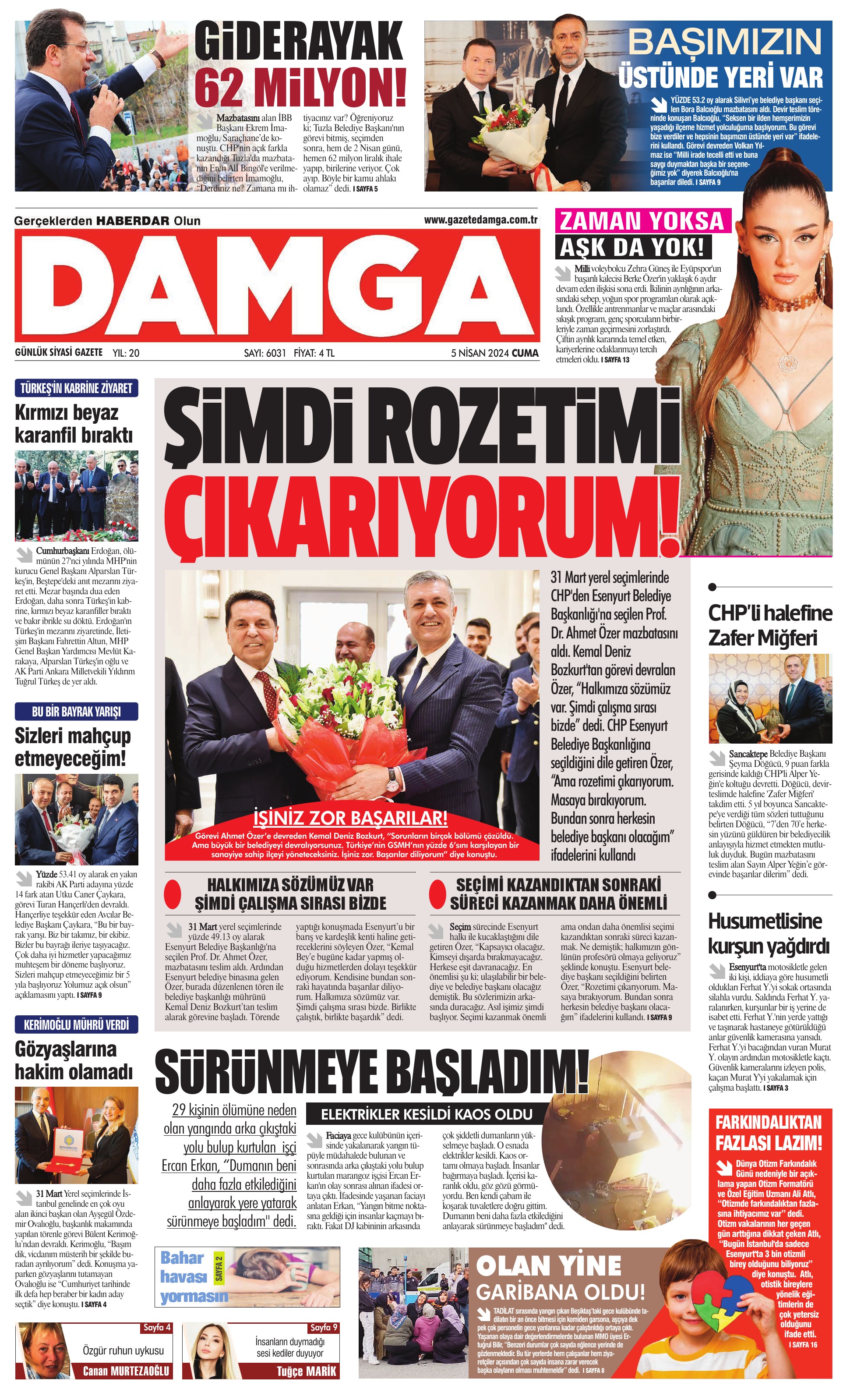 https://www.damga.com/DAMGA 05 Nisan 2024 Cuma Sayfaları