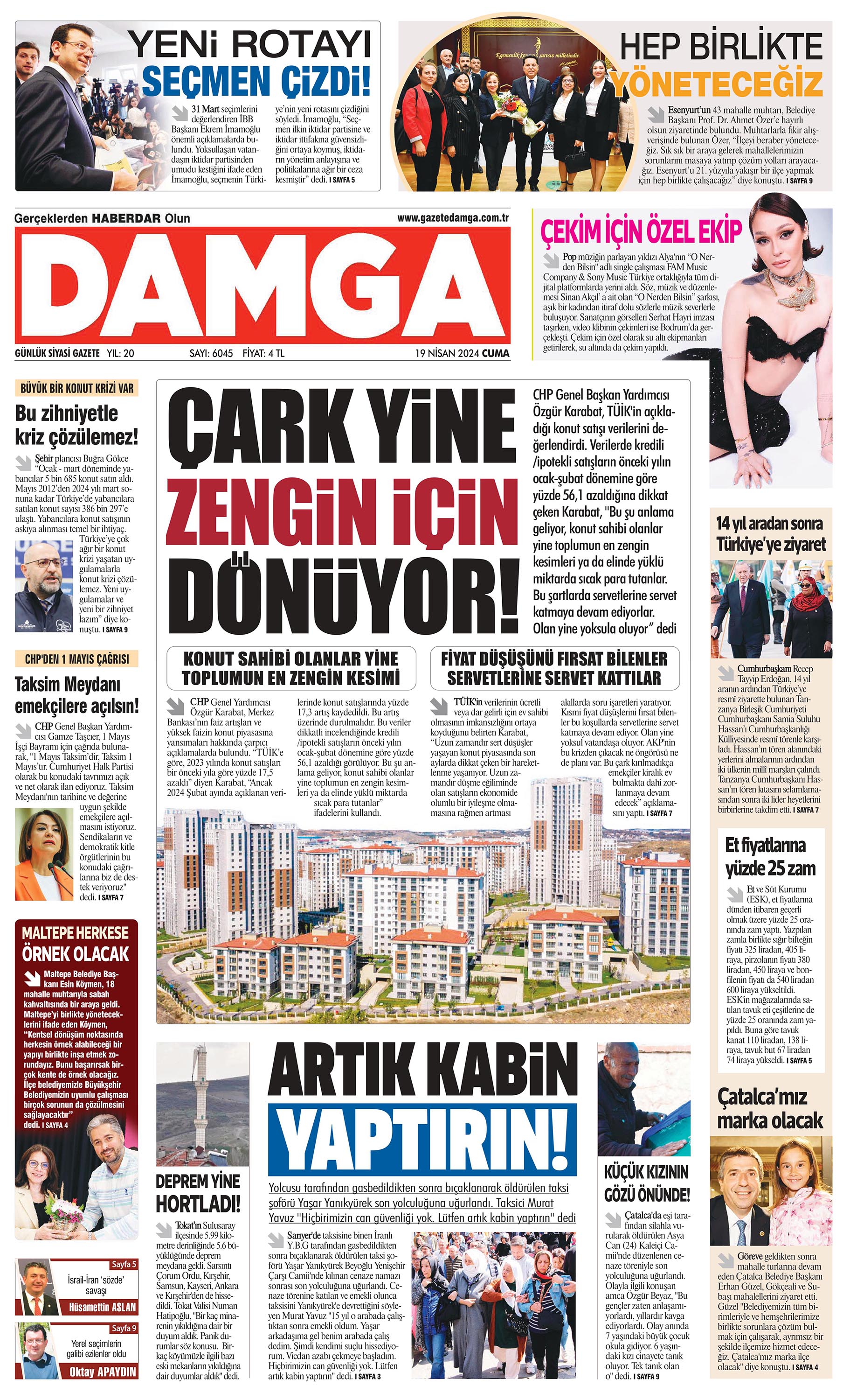 https://www.damga.com/DAMGA 19 Nisan 2024 Cuma Sayfaları