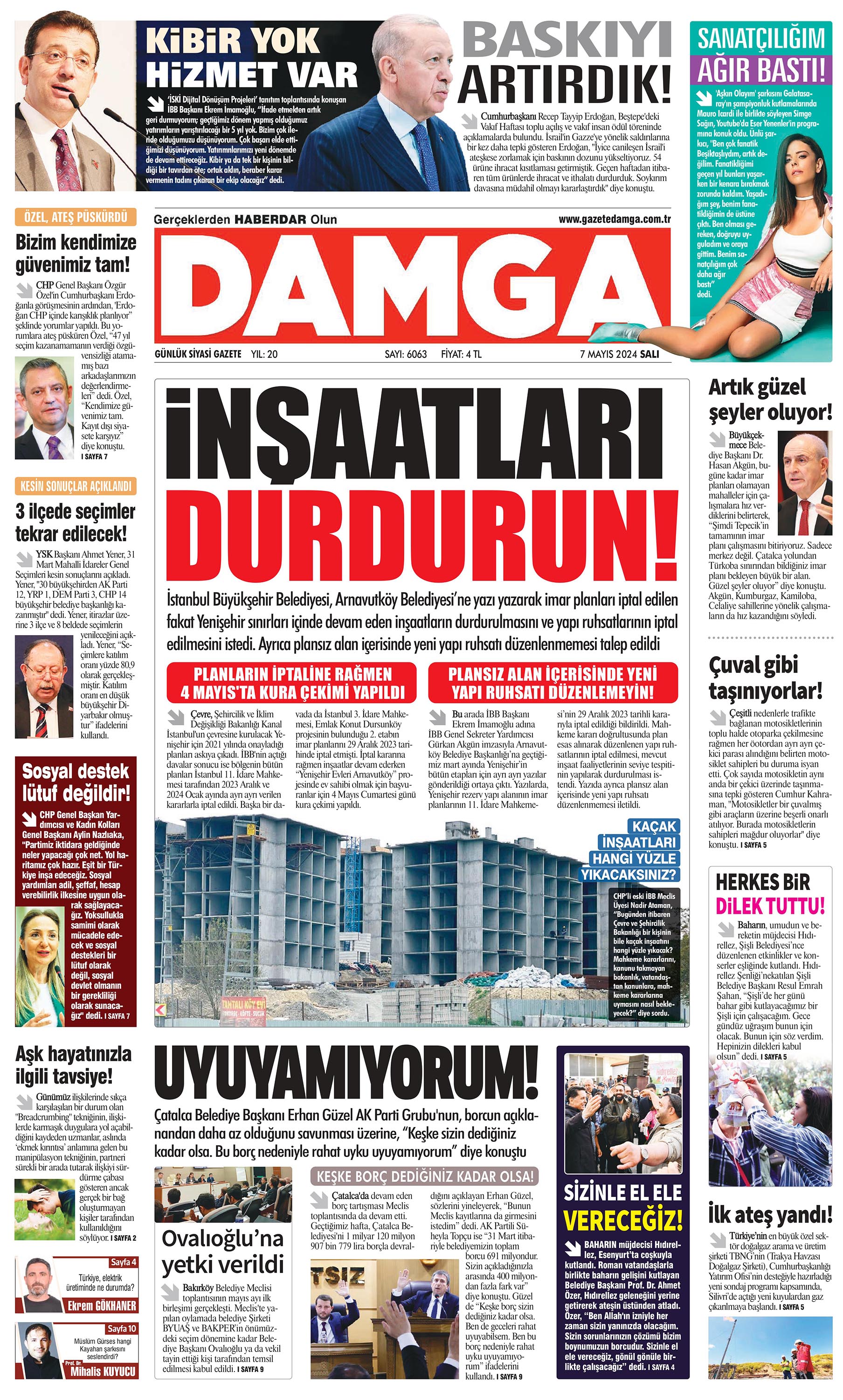 https://www.damga.com/DAMGA 7 Mayıs 2024 Salı Sayfaları