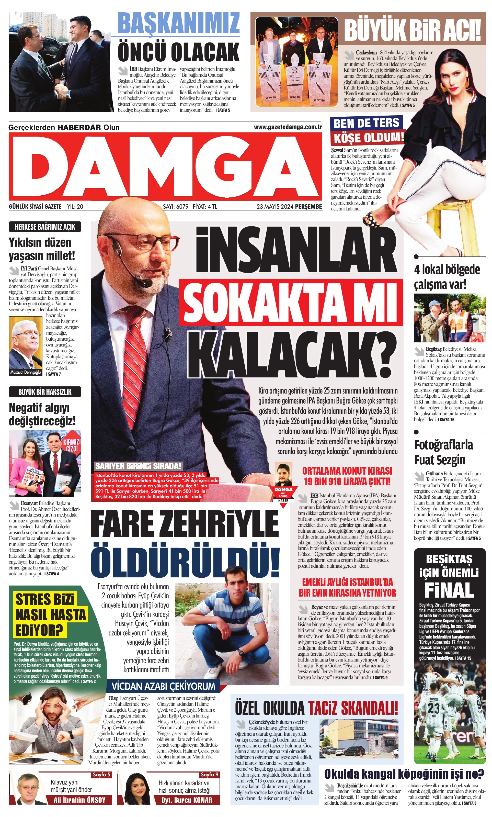 https://www.damga.com/DAMGA 23 Mayıs 2024 Perşembe Sayfaları