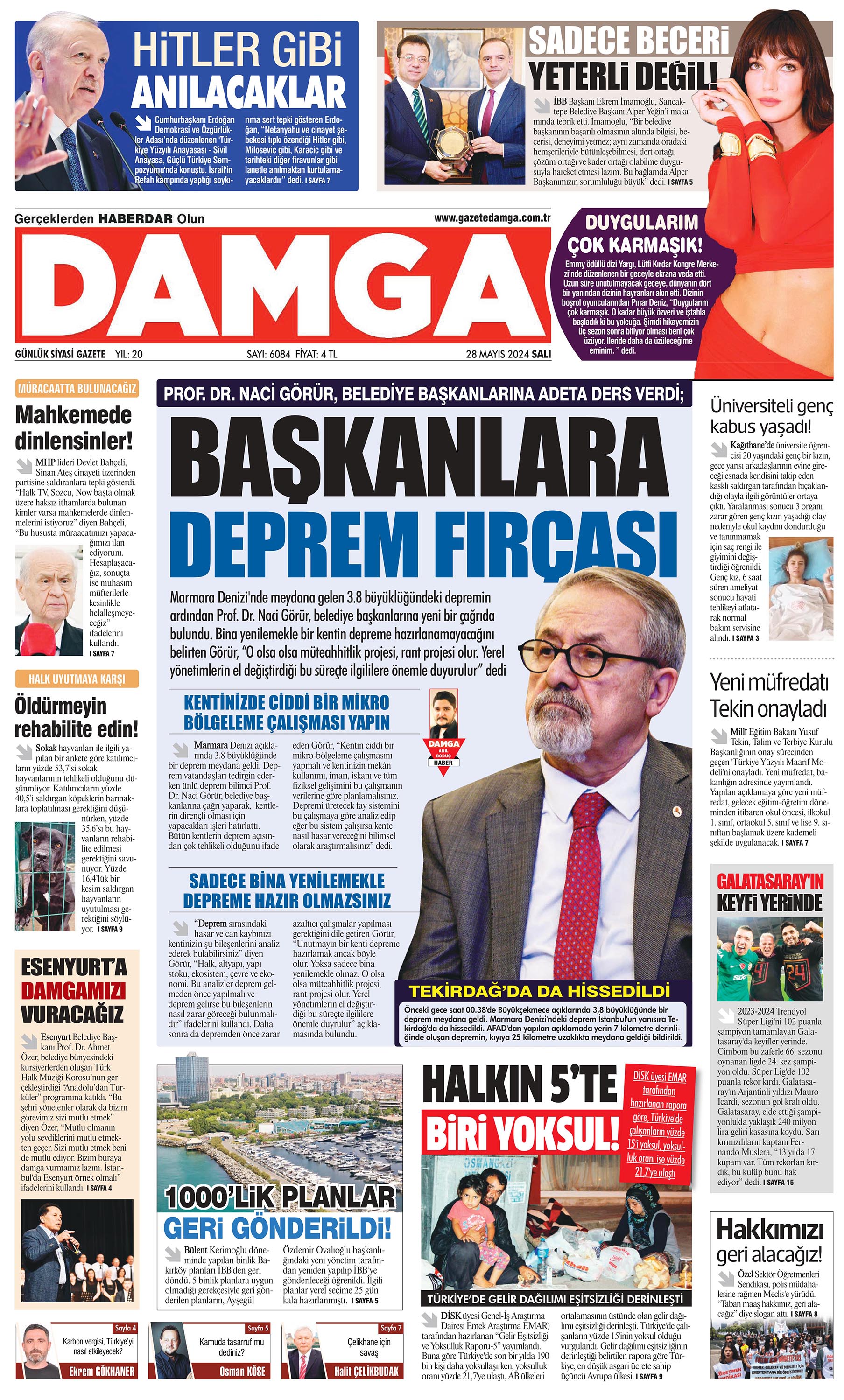 https://www.damga.com/DAMGA 28 Mayıs 2024 Salı Sayfaları