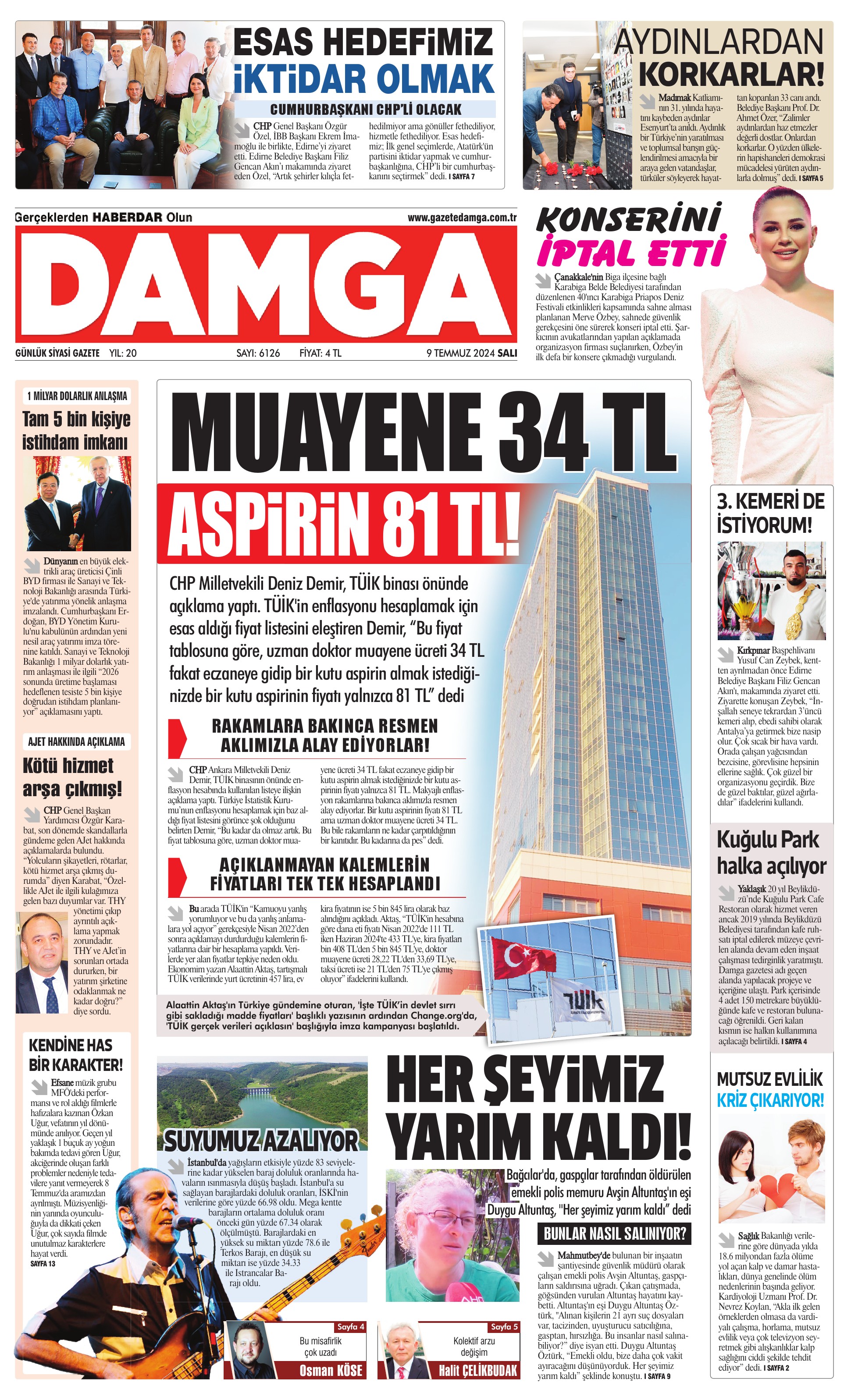 https://www.damga.com/DAMGA 09 Temmuz 2024 Salı Sayfaları