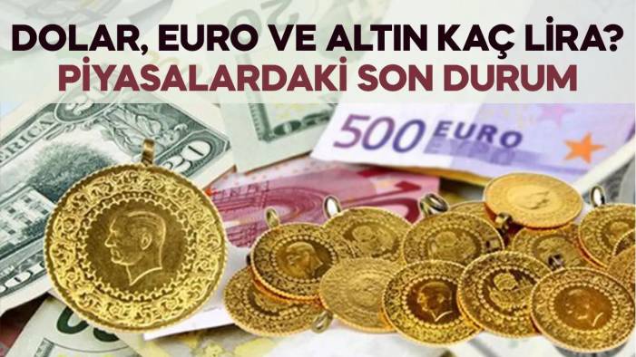 28 Haziran 2024 güncel piyasalar son durum dolar, euro, gram altın ve çeyrek altın kaç liradan işlem görüyor?