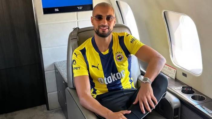 Sofyan Amrabat resmen Fenerbahçe'de, çubuklu formayla ilk kare geldi!