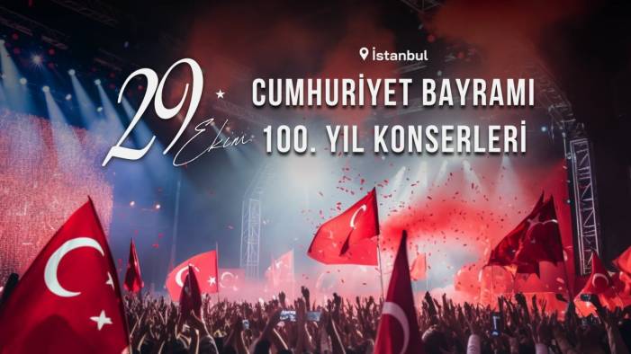 29 Ekim 2024 Cumhuriyet Bayramı ücretsiz İstanbul'un 39 ilçesinde konserler var, kimler çıkıyor, nerede olacak?