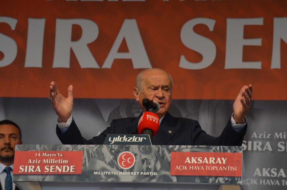 Bahçeli: Hepsi birden Kılıçdaroğlu'nun propagandasını yapmaktadır