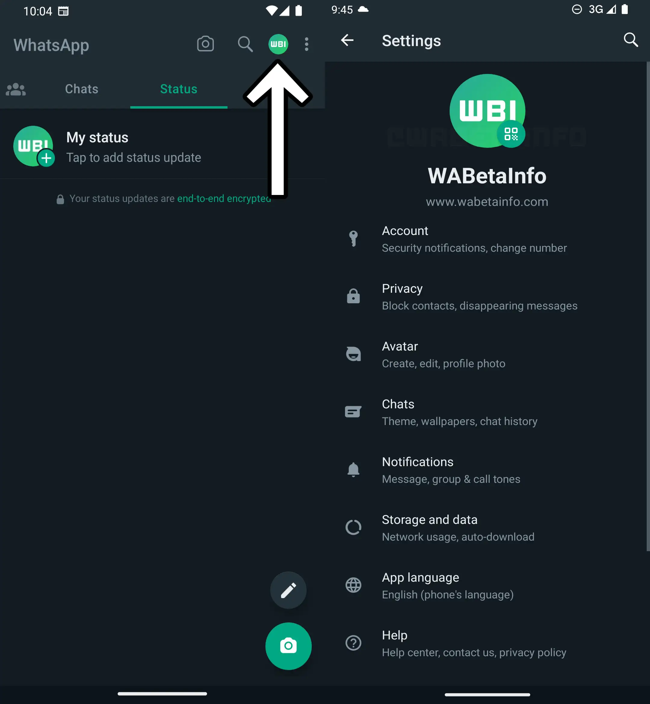 wa-profile-tab-redesigned-settings-v1-android-kopya.webp