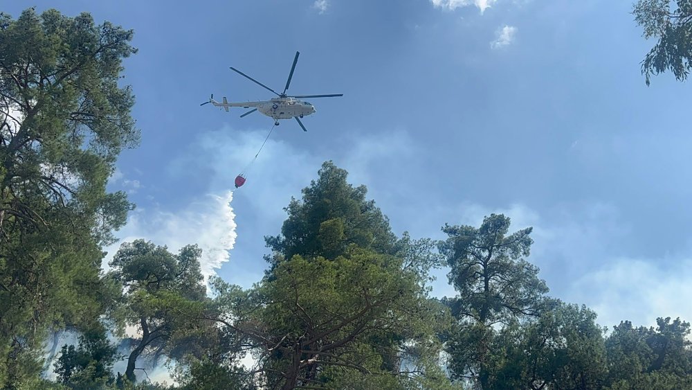 Antalya'daki orman yangını büyüyor