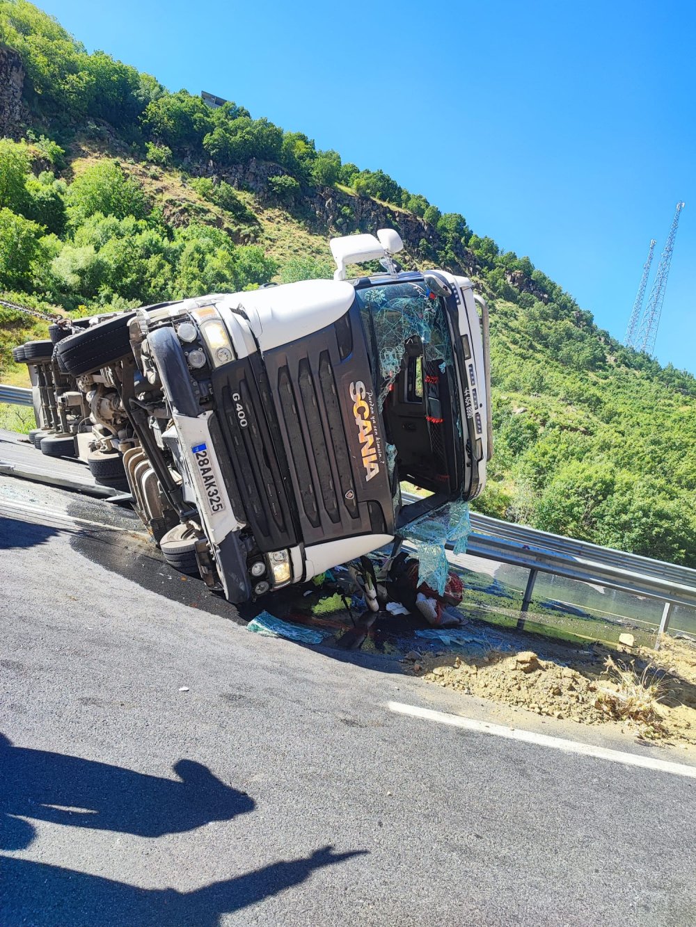 Kurbanlık taşırken kaza yaptı, 150 koyun telef oldu