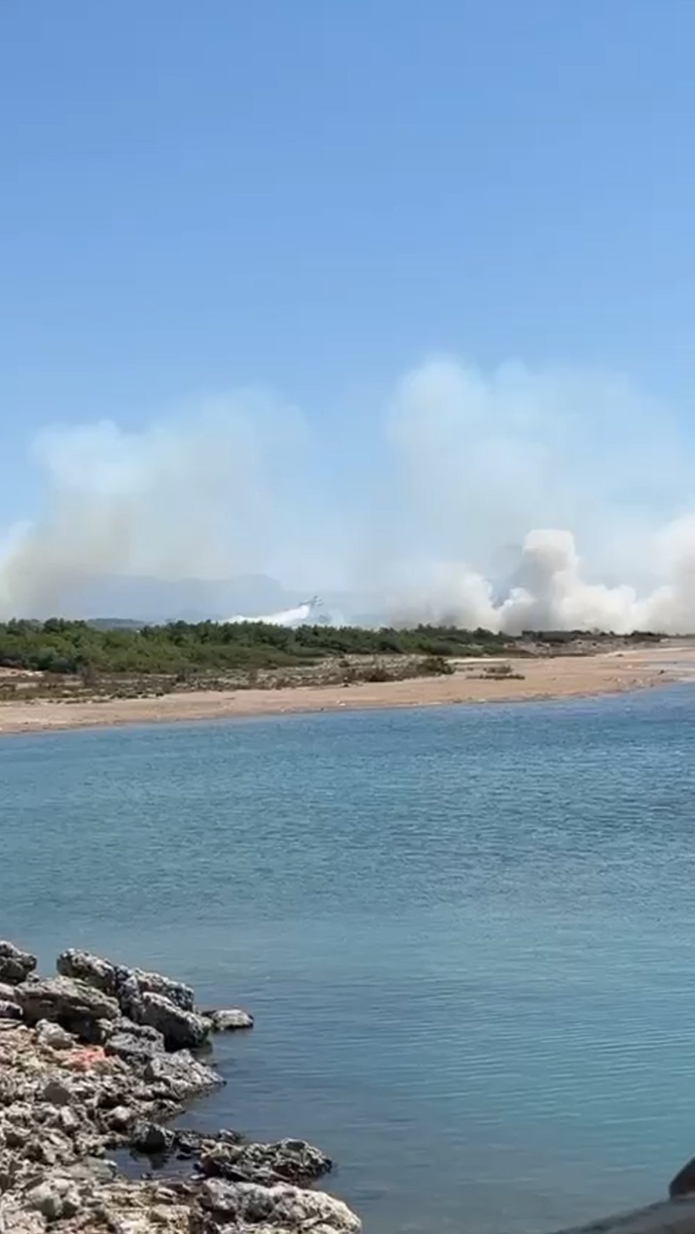 Antalya'da orman yangını