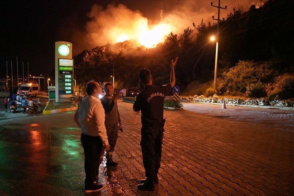 Muğla'daki orman yangını kontrol altına alındı: 1 gözaltı