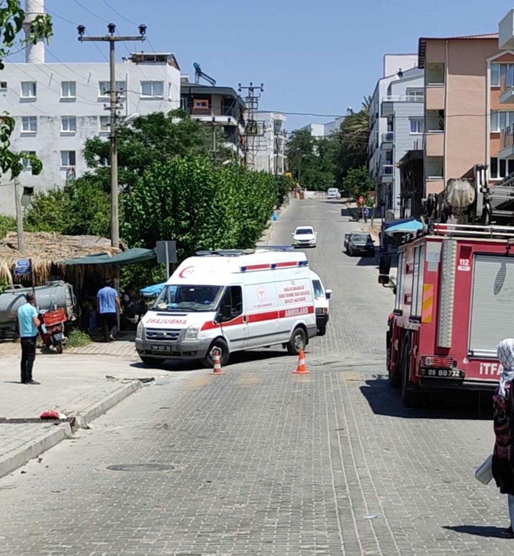 Freni boşalan kamyon ortalığı savaş alanına çevirdi