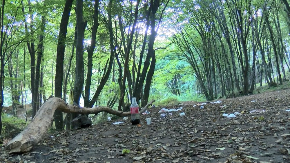 Yine benzer manzara: 3 günde 18 ton çöp toplandı