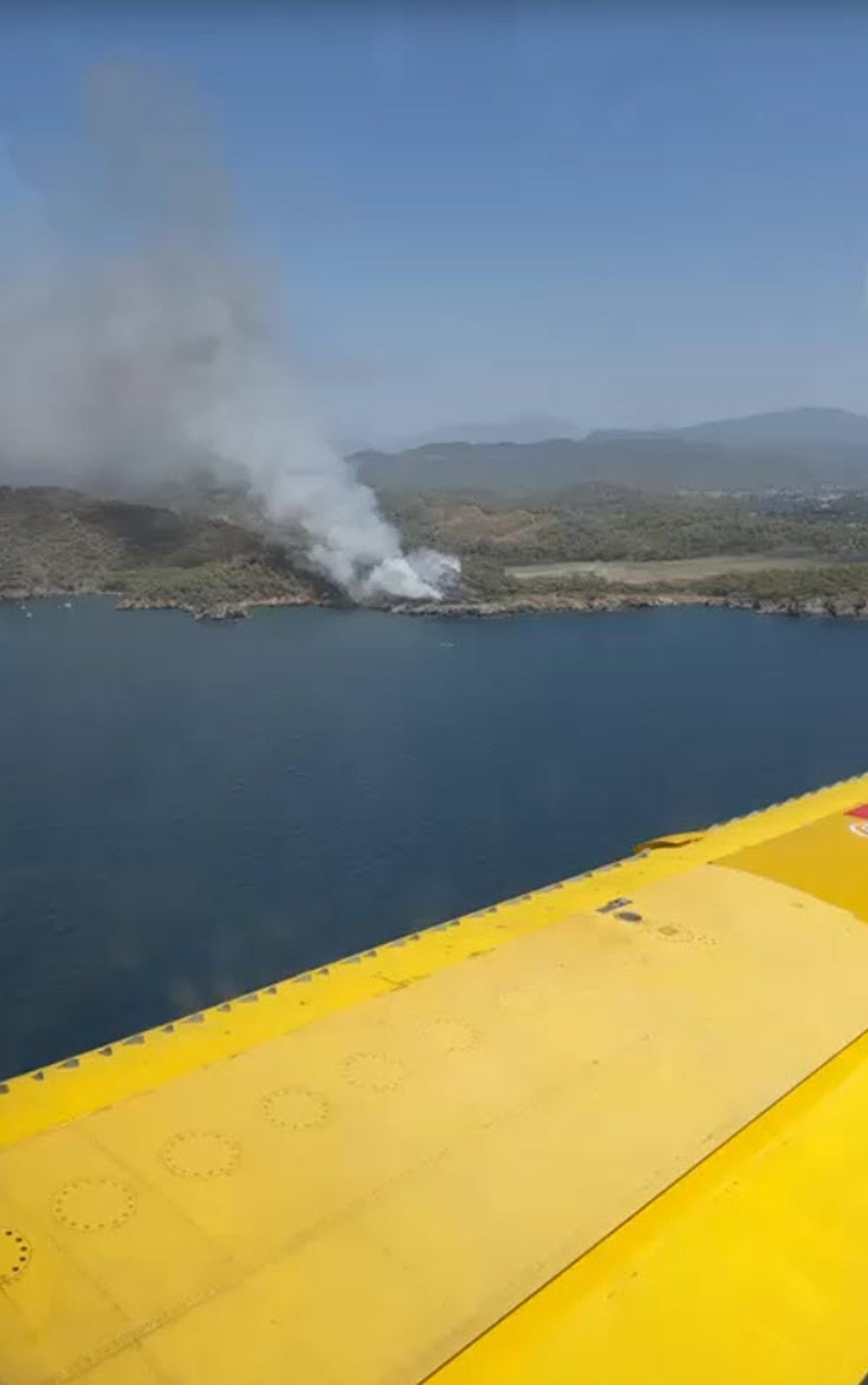 Fethiye'de orman yangını