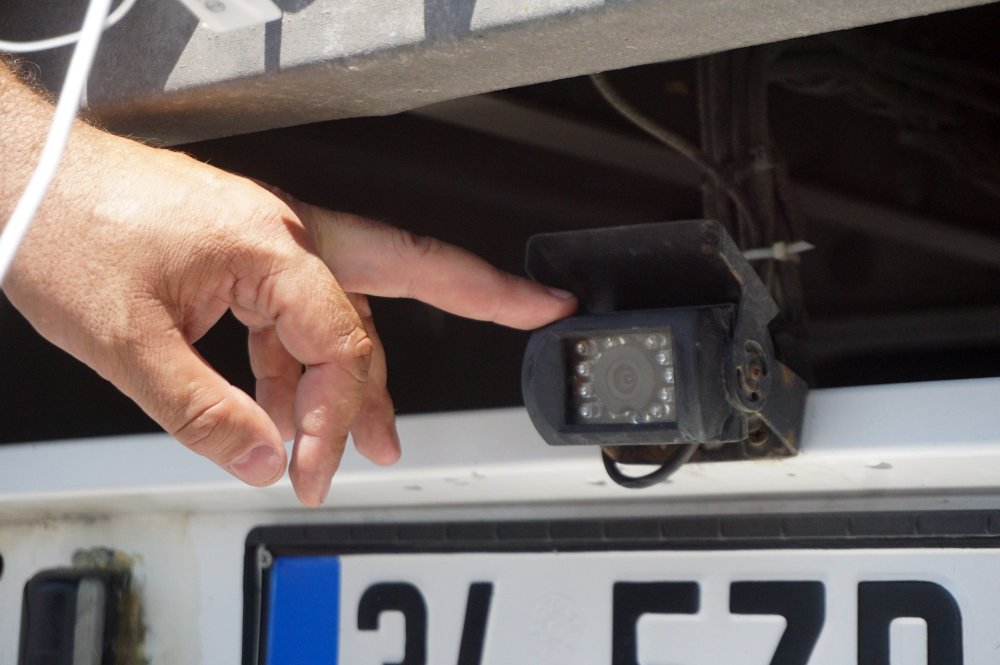 TIR şoförleri diken üstünde: Tehlikeye karşı güvenlik kamerası kurdular