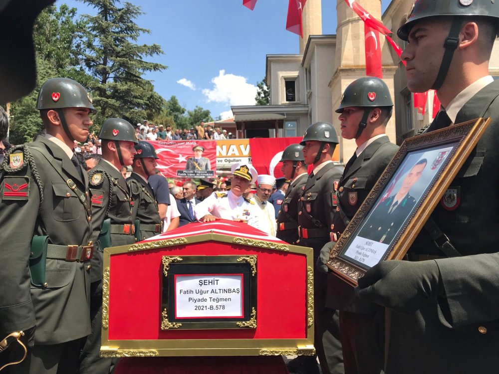 Şehit Teğmen, Ankara'da son yolculuğuna uğurlandı