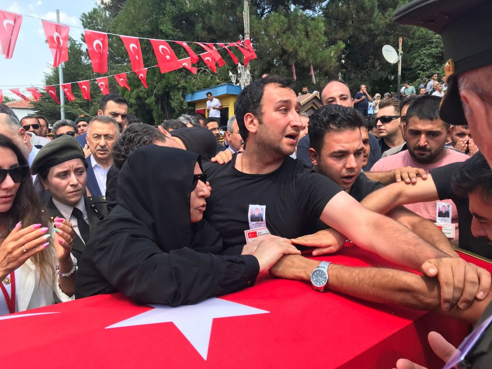 Şehit Teğmen, Ankara'da son yolculuğuna uğurlandı