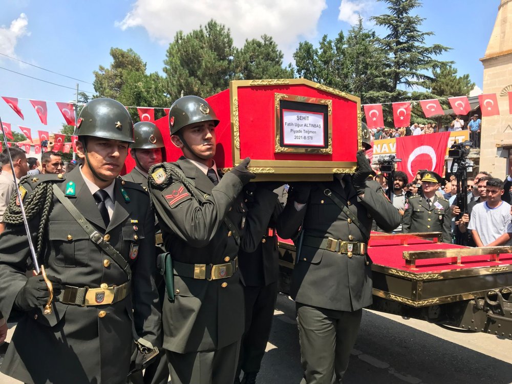 Şehit Teğmen, Ankara'da son yolculuğuna uğurlandı