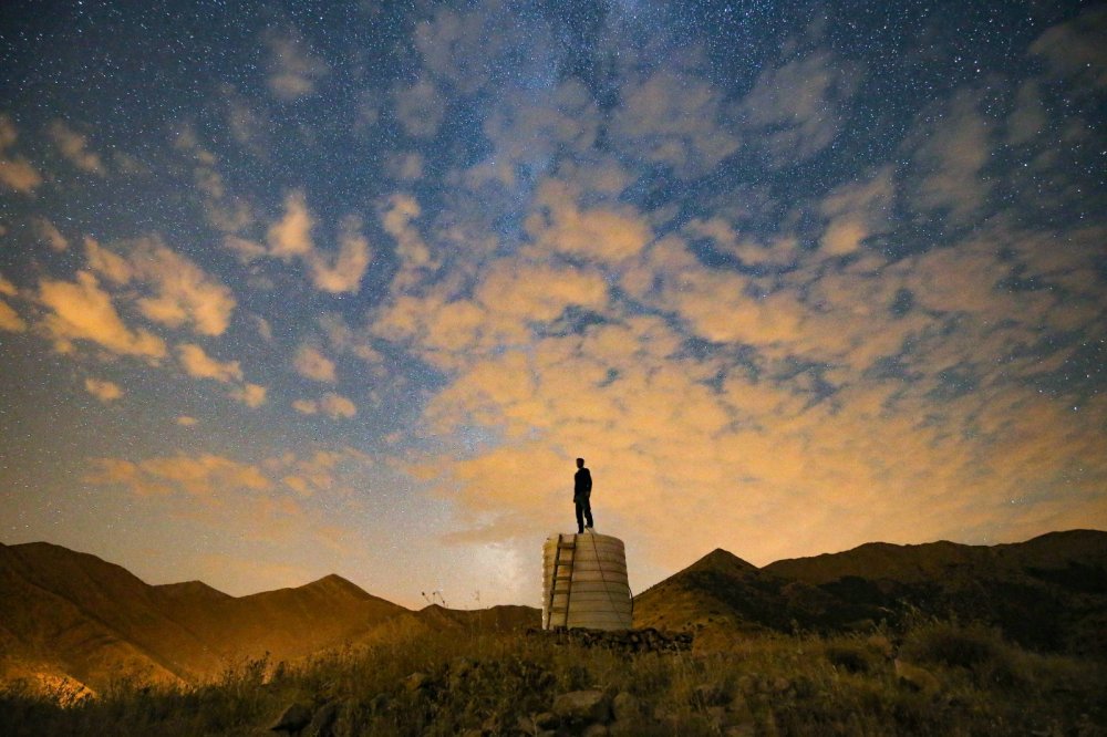 Perseid meteor yağmuru Van'da böyle gözlemlendi