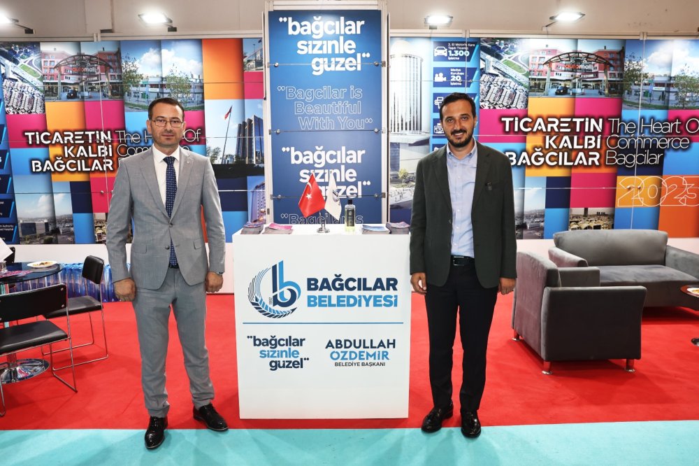 Bağcılar Belediyesi, TRADEF'te stant açtı