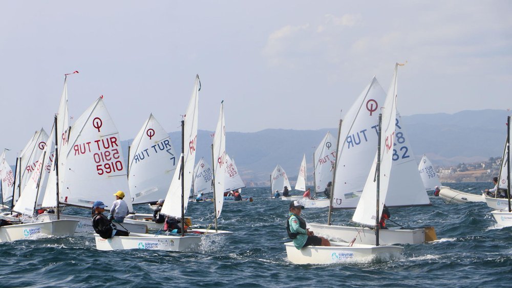 Uluslararası Süleymanpaşa Optimist Cup Yelken Yarışları başladı