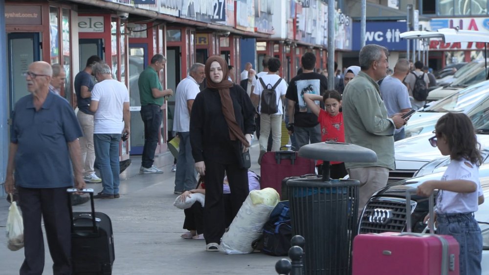 Otogarlarda okula dönüş hareketliliği