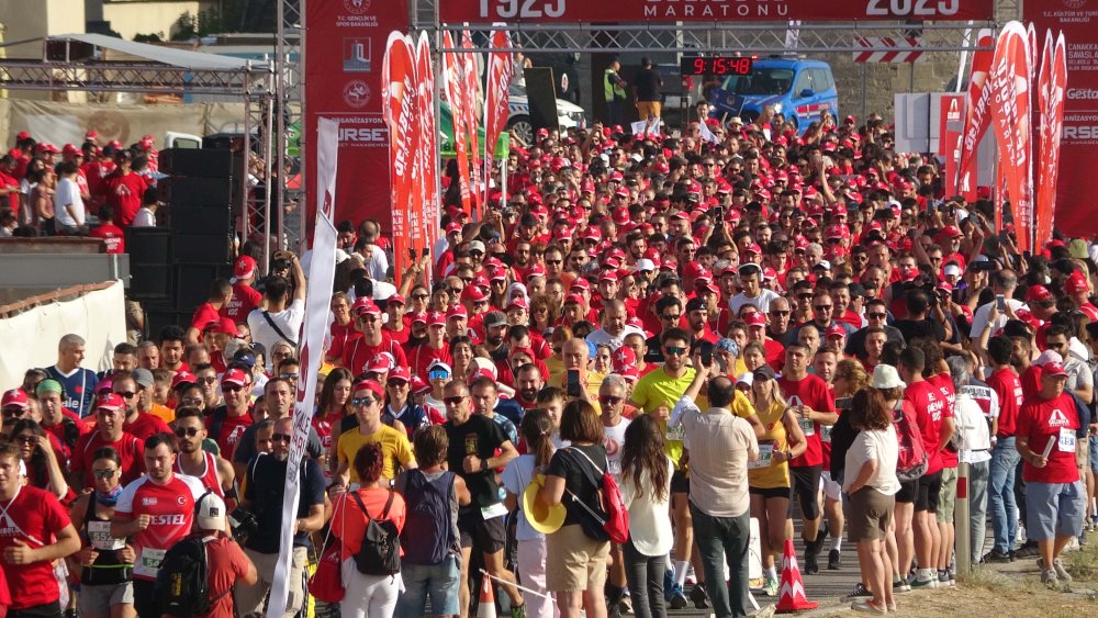 Gelibolu Maratonu'nda start verildi