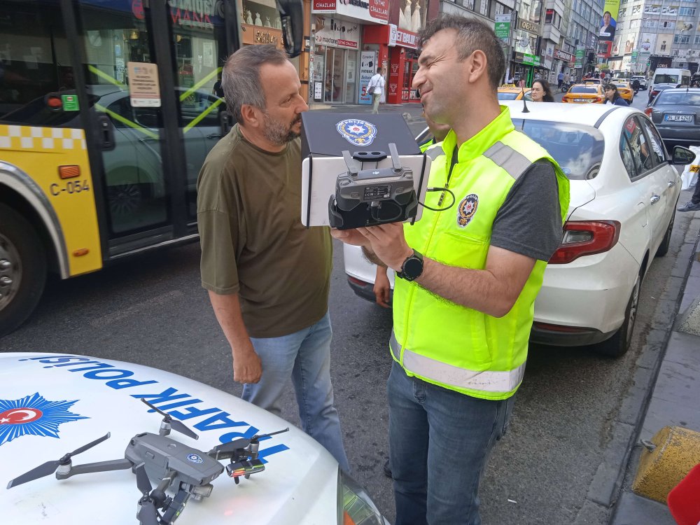 Drone ile tespit edilerek ceza yazılan taksi şoförü isyan etti: Bu etik değil