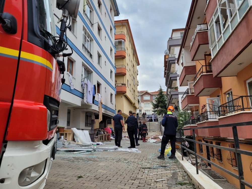 Ankara'da doğalgaz patlaması: 1 kişi hayatını kaybetti