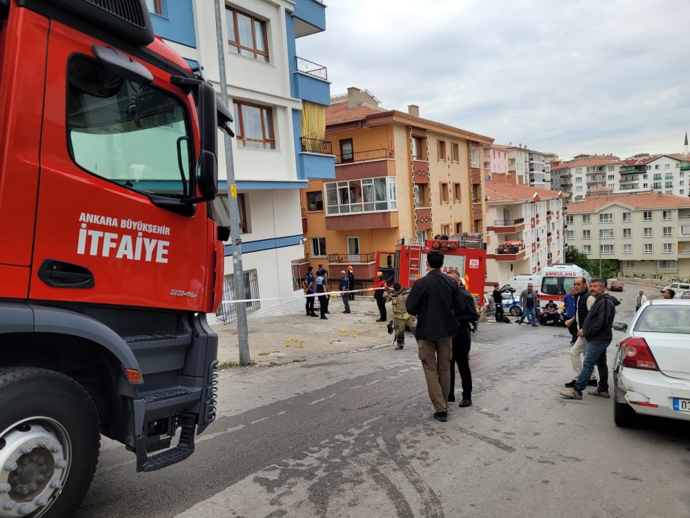 Ankara'da doğalgaz patlaması: 1 kişi hayatını kaybetti