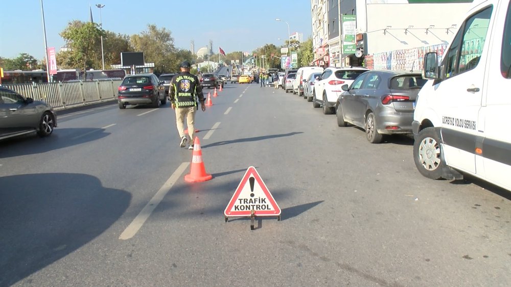 Taksilere denetim: 5 şoföre ceza kesildi