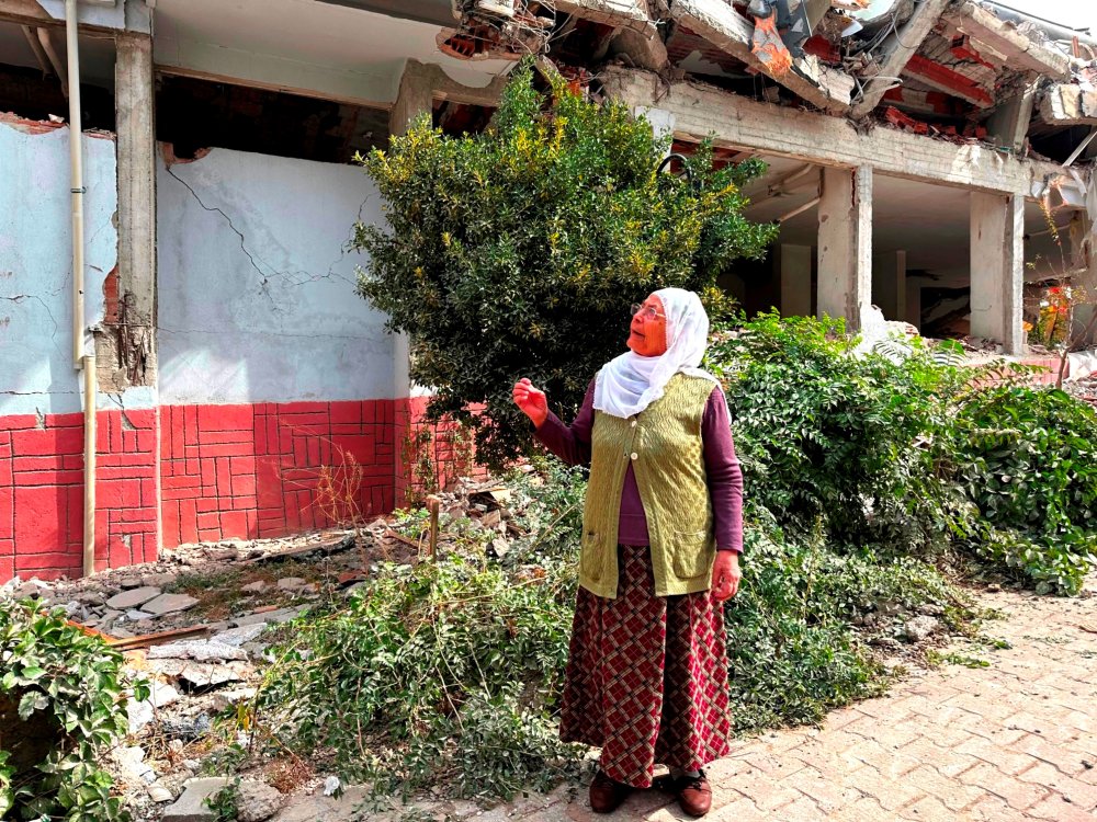 4 yıl sonra yeniden görmeye başlayan kadın: Enkazları görünce içim parçalandı