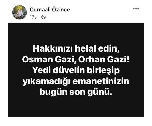 Cumhuriyet'i hedef alan paylaşımlar yapmıştı: Gençlik ve Spor İlçe Müdürü hakkında suç duyurusu