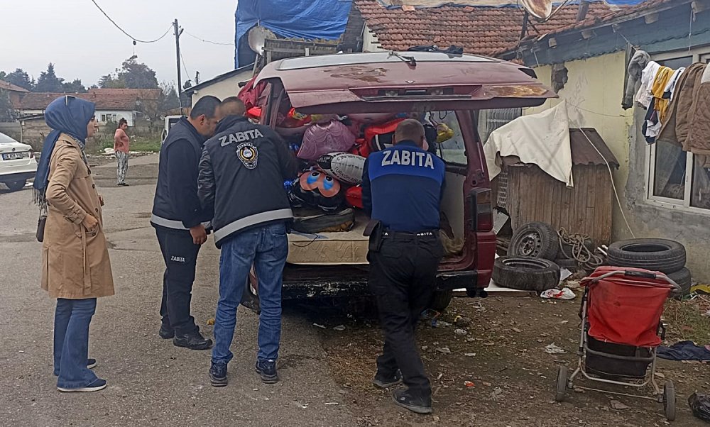 Uçan balon dolum deposunda asetilen gazına rastlandı